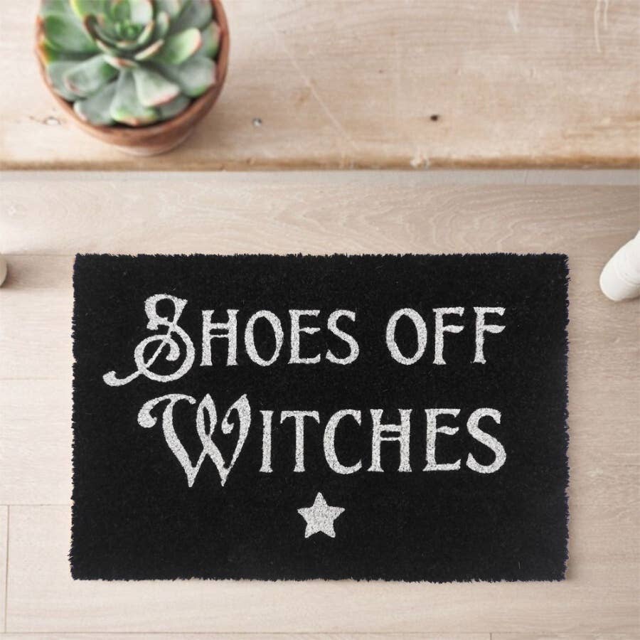 Shoes Off Witches Halloween Doormat – 60 cm