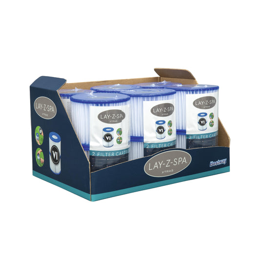 Bestway® Lay-Z-Spa® Filter Cartridges – 12 Pack