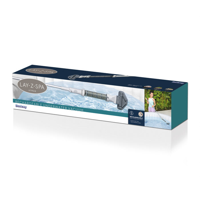 Lay-Z-Spa® Rechargeable Cordless Underwater Vacuum – Hot Tub & Pool Cleaner