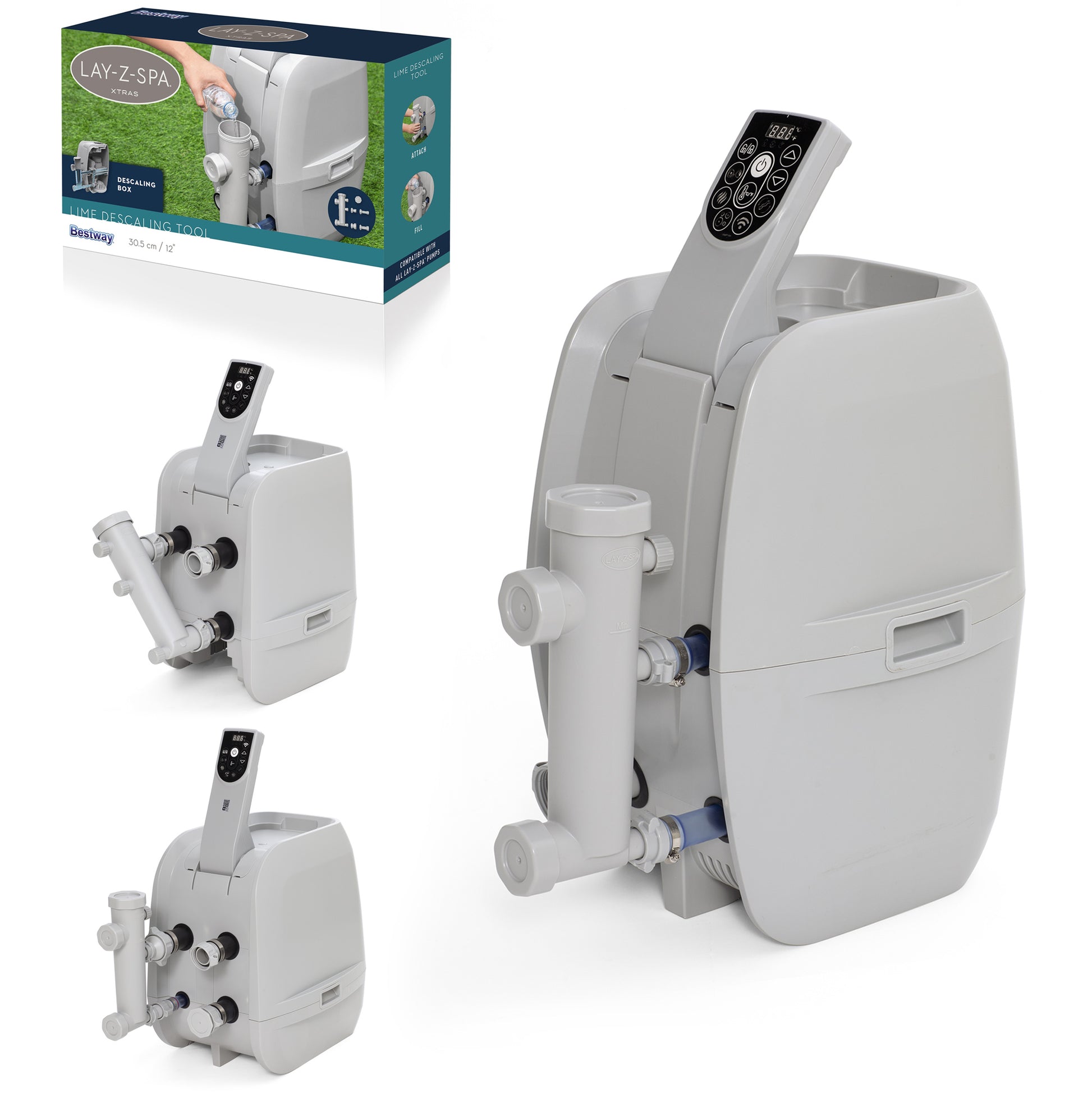 Lay-Z-Spa Hot Tub Descaler front view with packaging