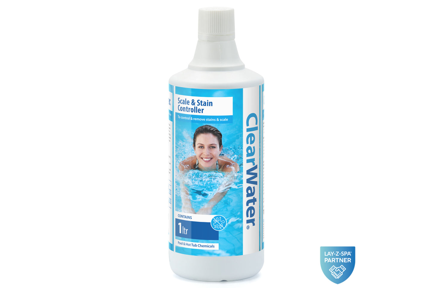 1L Clearwater Scale & Stain Controller – Hot Tub & Pool Descaler