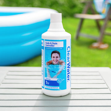 1L Clearwater Scale & Stain Controller – Hot Tub & Pool Descaler