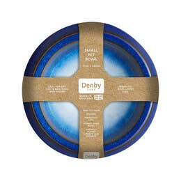 DENBY STONEWARE BLUE HAZE SMALL PET BOWL - RW Home & Garden