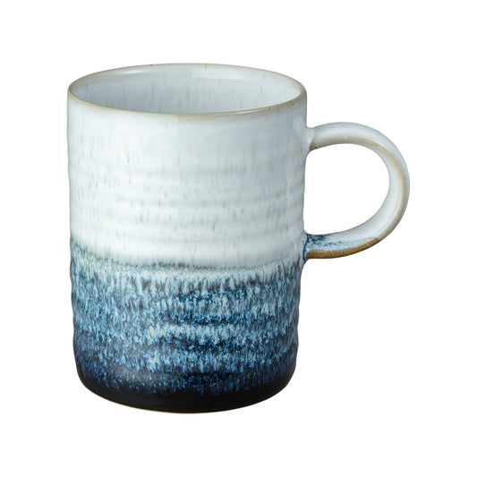 DENBY STONEWARE KILN BLUE RIDGED MUG - RW Home & Garden