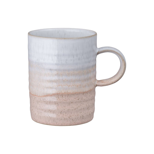 DENBY STONEWARE KILN CORAL RIDGED MUG - RW Home & Garden